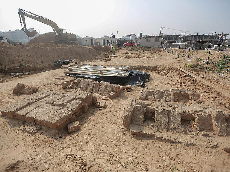 Gazastreifen: Antike Gräber entdeckt