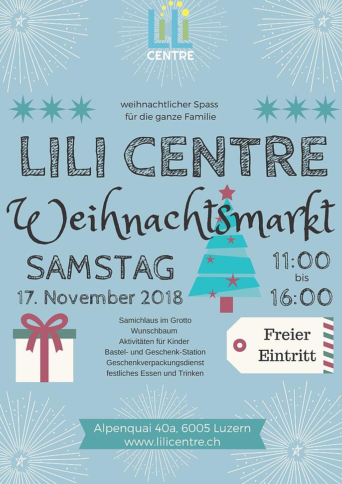 Lili Centre Weihnachtsmarkt Weihnachtsmarkte Luzerner Zeitung