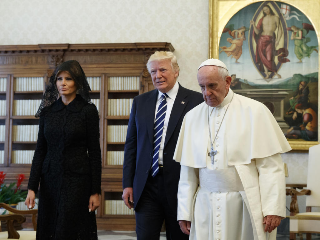 Trump Papst