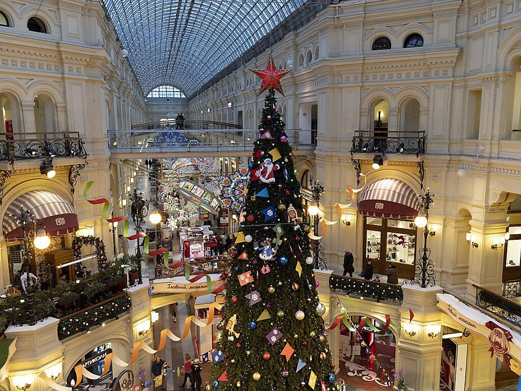 Moskaus Kaufhaus GUM wird 125 Jahre alt | Wirtschaft | Bote der Urschweiz