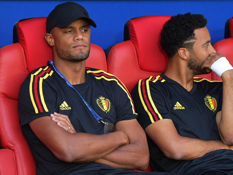 Kompany wieder im Training der Belgier