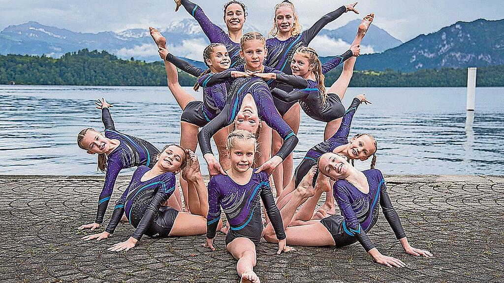 Die SM J qualifizierte Gruppe Der Kunstturnerinnen die-sm-j-qualifizierte-gruppe-der-kunstturnerinnen