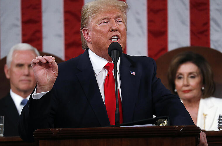 US-Präsident Trump lobt seine Politik