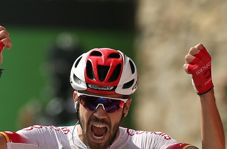 Sieg für Herrada Evenpoel weiter Leader