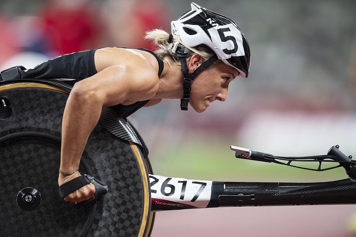Manuela Schär gewinnt im Rollstuhlrennen über 1500 Meter ...