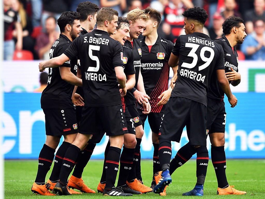 Bayer Leverkusen auf ChampionsLeagueKurs Fussball International