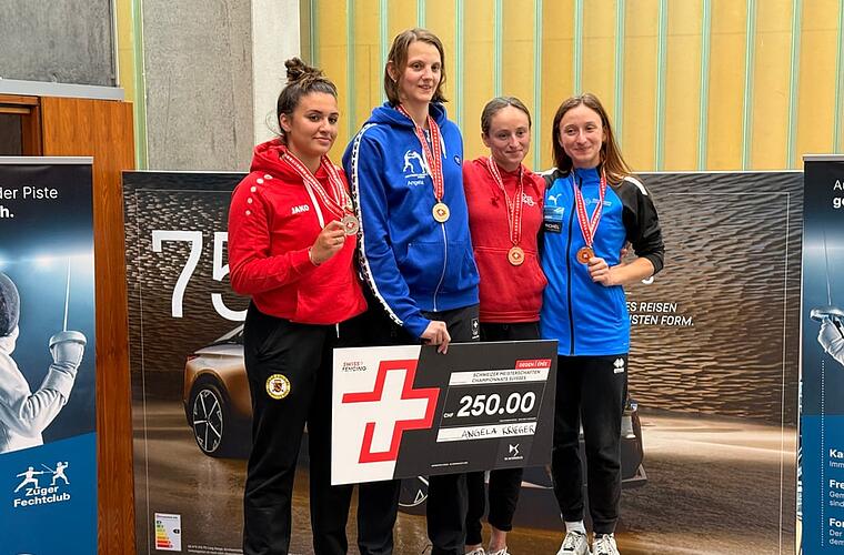 Angela Krieger gewinnt den Schweizer Meistertitel in Zug