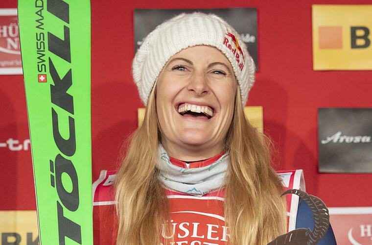 Fanny Smith holt den GesamtWeltcup