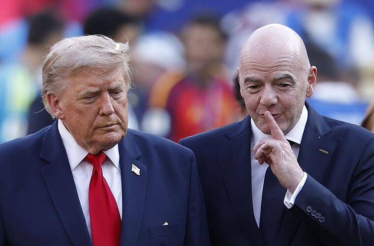 Photo: bote.ch FIFA President Gianni Infantino Faces Ethics Complaint Over Trump Ties