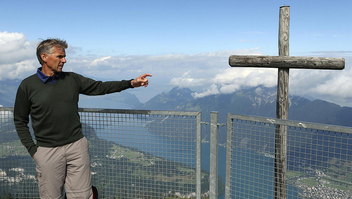 Franz Heinzer Zeigt Seine Heimat Schwyz Bdu Bote Der Urschweiz