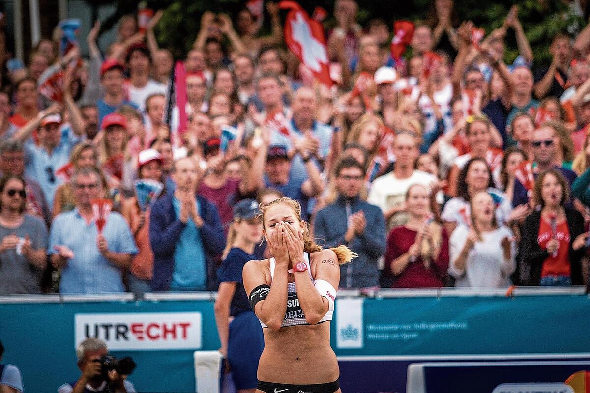 Beachvolleyballerin Nina Betschart: «Ich war schon etwas ...