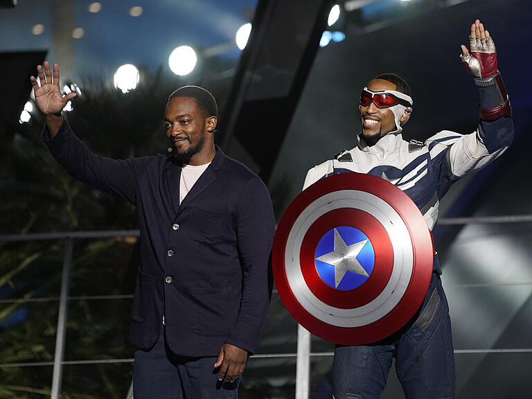 Anthony Mackie als «Captain America»
